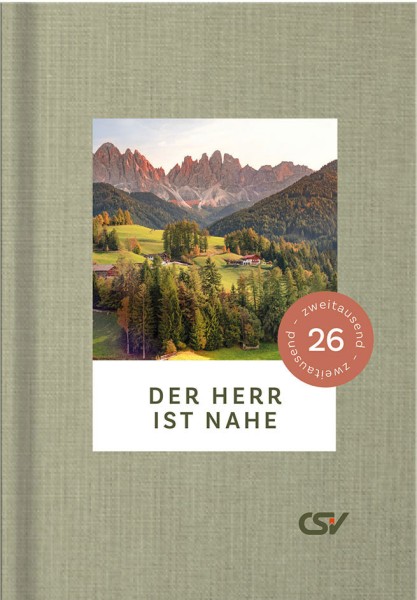 Der Herr ist nahe - Buchkalender 2026